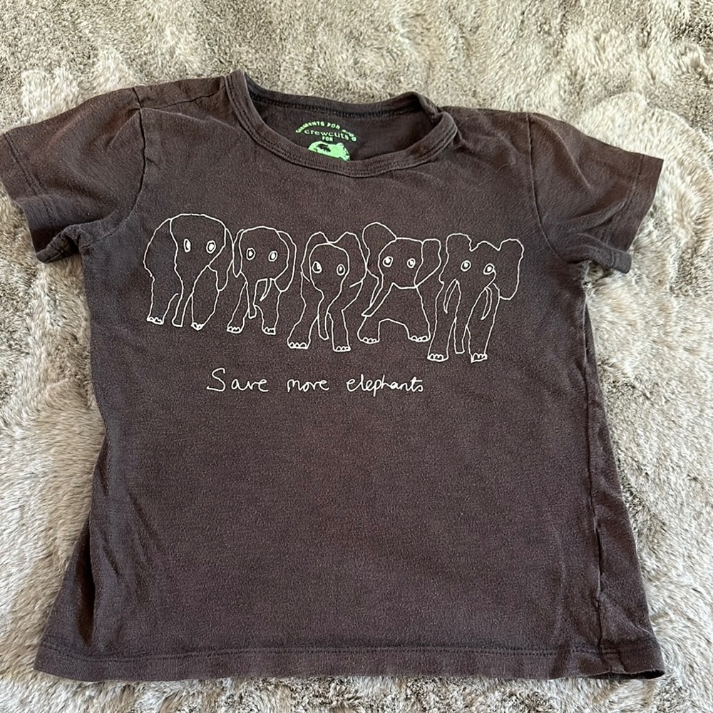Crewcuts Elephant Graphic Tee